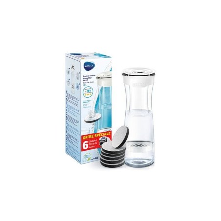 Filter bottle - BRITA - Graphite White - 6 MicroDisc filters includ...