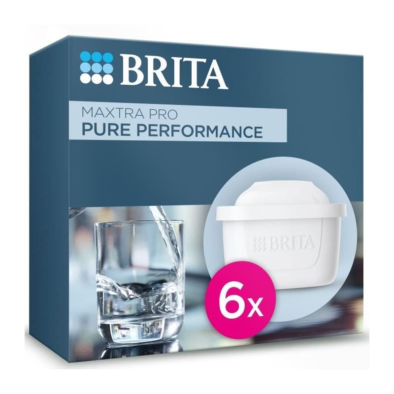 Brita Pack von 6 Maxtra Pro All-1-Patronen |  Carafes Filtrante   |...
