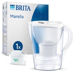 Brita Carafe filter Marella Blanche (2.4l) included 1 Maxtra Pro al...