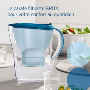 Brita Carafe filter Marella Bleue (2.4l) included 1 Maxtra Pro all-...