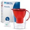 Brita Carafe Filter Marella Red (2,4L) inklusive 1 Filterpatrone Ma...
