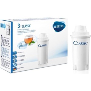 Brita Pack of 3 Classic White filtering cartridges |  Carafes Filtr...