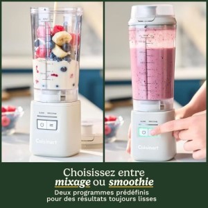 Mixer - CUISINART - PBL100E Blast&Go - 120 W - 500 ml - 50 dB - Weiß