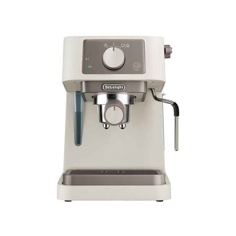 Espressomaschine – DELONGHI – STILOSA EC235.CR – Solo-Pumpe – Edelstahl-Wasserkocher – ESE-kompatibel – Dampfdüse