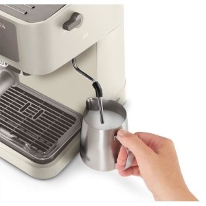 Espressomaschine – DELONGHI – STILOSA EC235.CR – Solo-Pumpe – Edelstahl-Wasserkocher – ESE-kompatibel – Dampfdüse