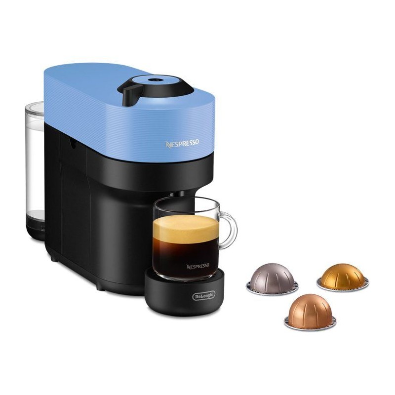 Machine a café a capsules - DELONGHI - ENV90.A - Nespresso Vertuo Pop - Bleu - 7 capsules offertes