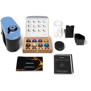 Machine a café a capsules - DELONGHI - ENV90.A - Nespresso Vertuo Pop - Bleu - 7 capsules offertes