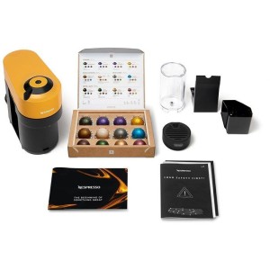 Kapselkaffeemaschine - DELONGHI - ENV90.Y - Nespresso Vertuo Pop - Gelb