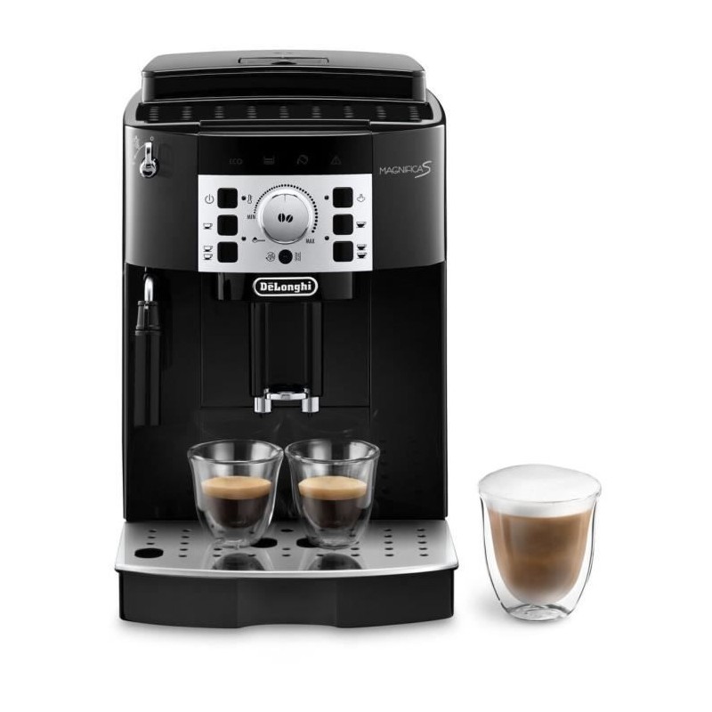 Automatic espresso machine with grinder - Delonghi Magnifica s ecam22.140.b - black