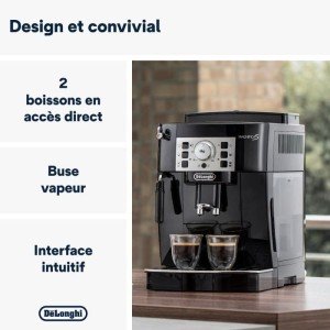DELONGHI ECAM22.140.B MAGNIFICA Automatische Espressomaschine mit M...