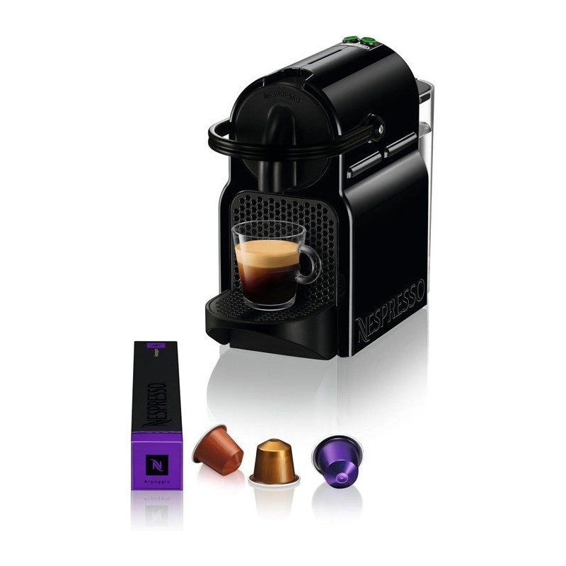 Machine a café - DELONGHI NESPRESSO Inissia EN 80B - Noir - 16 capsules Nespresso incluses