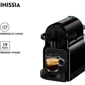 Coffee machine - DELONGHI NESPRESSO Inissia EN 80B - Black