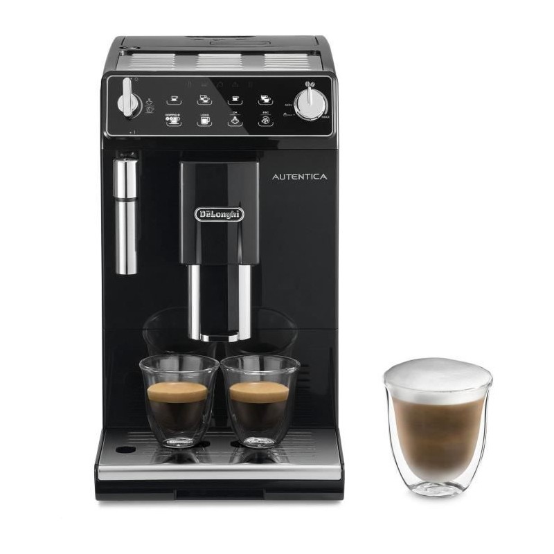 Machine expresso automatique avec broyeur - DELONGHI Autentica ETAM29.510B Noir