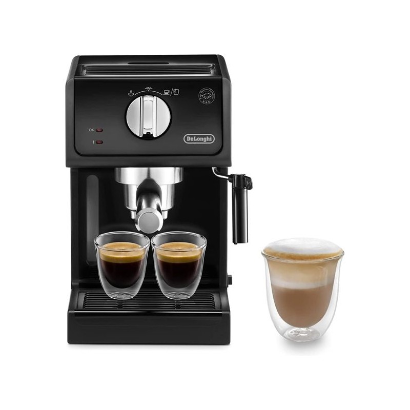 Pumpen-Espressomaschine - DELONGHI - ECP31.21 - 15 bar - Schwarz