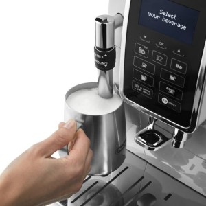 DELONGHI ECAM 350.35.SB Espressomühle DINAMICA Screen 4 Rezepte - Silber