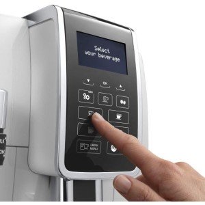 DELONGHI ECAM 350.35.W Espressomühle DINAMICA Screen 4 Rezepte - We...