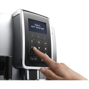 Machine a café expresso avec broyeur - DELONGHI - ECAM 350.75.S - Dinamica - 1.8 Litres - Capacité réservoir 300g - Argent