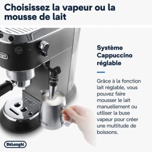Classic espresso machine - Delonghi EC685.BK Dedica Style - Black