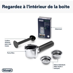 Machine expresso classique - DELONGHI - EC685.BK Dedica Style - Café moulu et dosettes ESE - 15 bars - 1L - Noir