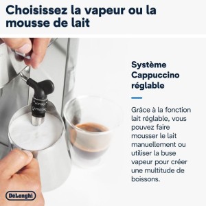 Classic espresso machine - Delonghi EC685.M Dedica Style - stainless steel