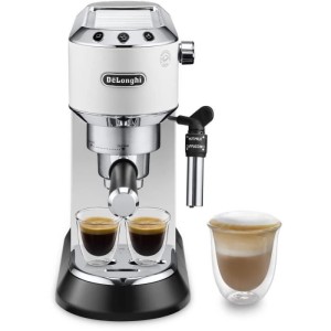 Classic espresso machine - Delonghi EC 685.W Dedica Style - White |...