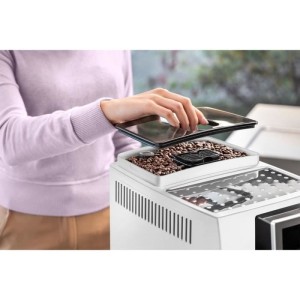 Espresso mit Bohnenmühle - DELONGHI - Magnifica S ECAM22.110.W - 1,8 L - 250 g - 15 bar - 1450 W - Silber und Schwarz