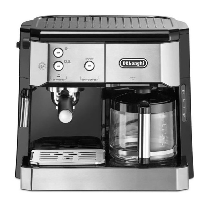 Machine a café DELONGHI BCO421.S - Pompe 15 bars - Filtre & espresso - Dosettes ESE - 1750 Watt