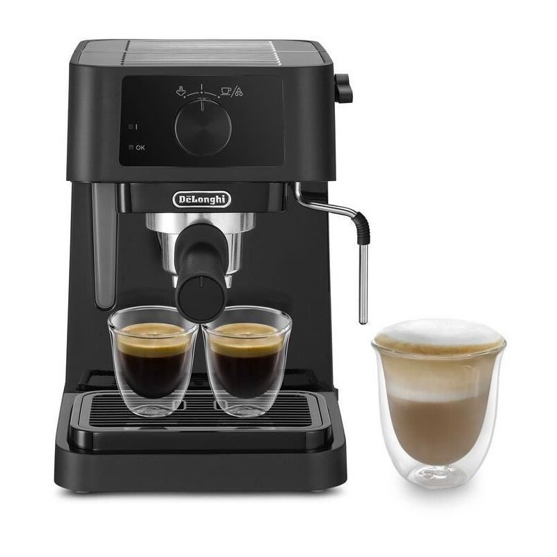 Machine a expresso - DELONGHI Stilosa EC235.BK - Noir - Buse vapeur - Compatible ESE