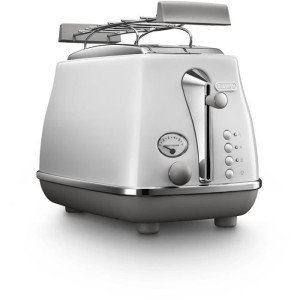Toaster - DELONGHI - CTOC2103.W - 900 W - 2 Schlitze - Weiß |  Toas...