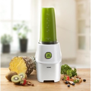 Blender DOMO Xpower - DO700BL - 1000 W - 3 bouteilles (700 ml et 2 bouteilles 500 ml) - 10 pieces - Gris