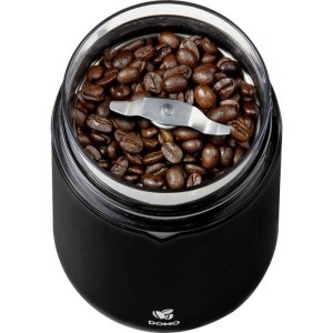 Moulin a café électrique - DOMO - DO712K - 150 W - Capacité : 70 g - Mécanisme broyeur a meules