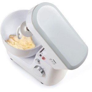 Robot pâtissier - DOMO - DO9241KR - 600 W - 6 vitesses - 4 L - Blanc