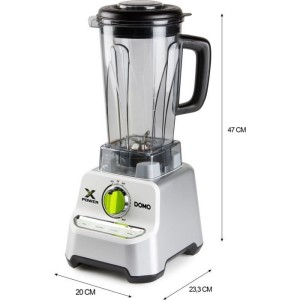 Mixer XPOWER - DOMO - DO747BL - 1500 W - 2 L - Grau |  Blenders   |...