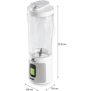 Kabelloser tragbarer Mixer - DOMO - DO752BL - XPOWER - 120 W - 600 ml - Weiß