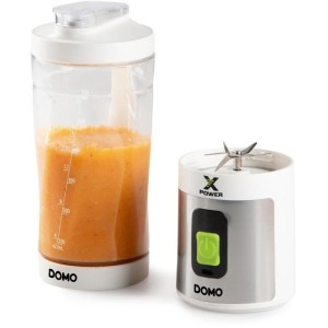Kabelloser tragbarer Mixer - DOMO - DO752BL - XPOWER - 120 W - 600 ml - Weiß