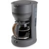 Filterkaffeemaschine - DOMO - DO754K - 1,25 L - 10 Tassen - Grau / ...