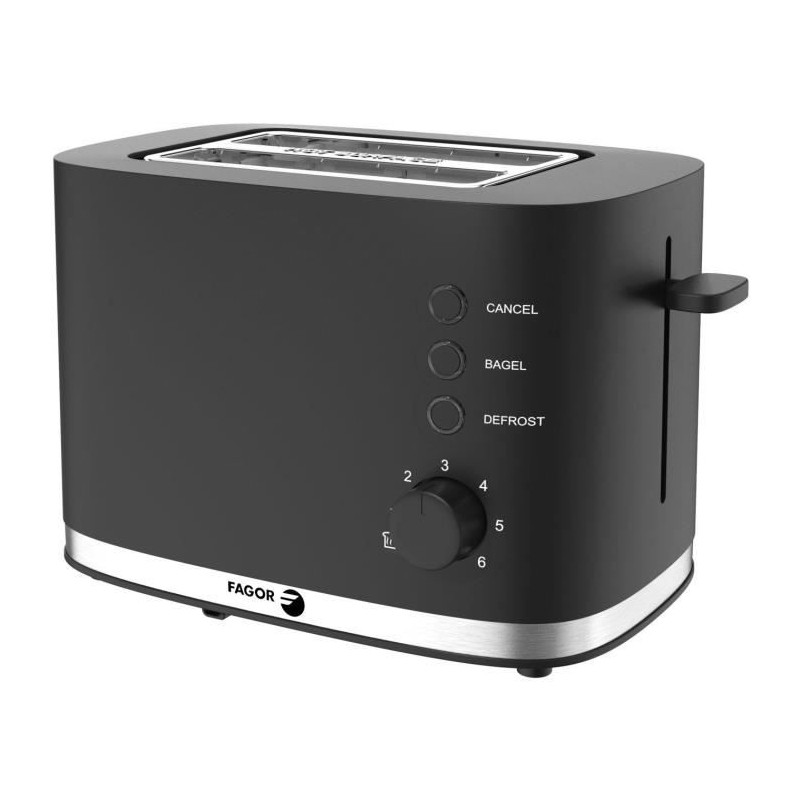 Toaster - FAGOR - FG250 - 4 functions: Bagel, Reheat, Cancel, Defrost