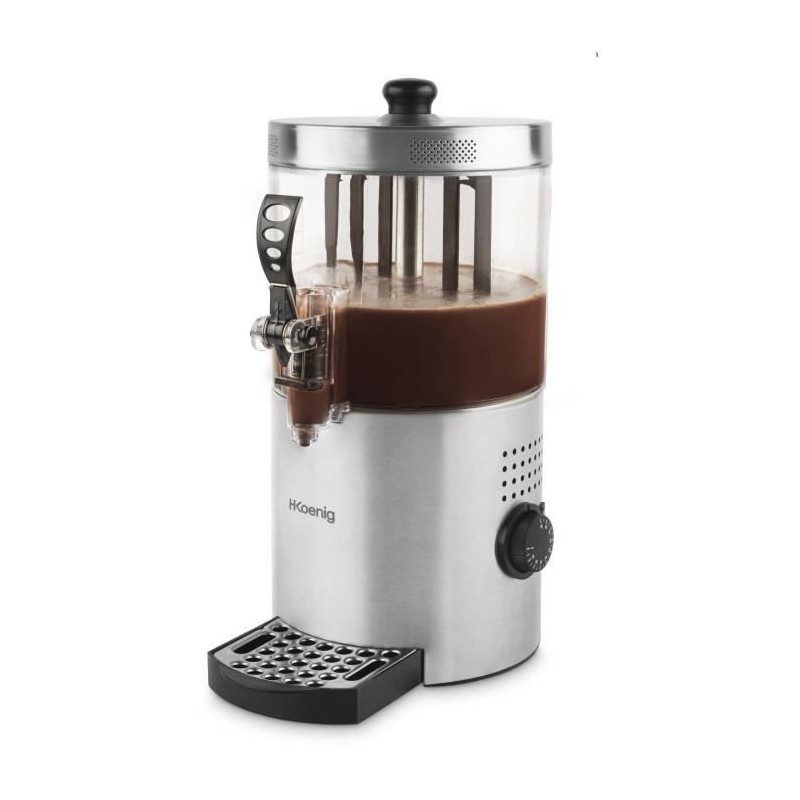 Hot chocolate dispenser - H.Koenig - SHK800 - 3 L - 1200 W - Stainless steel