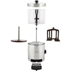 Hot chocolate dispenser - H.Koenig - SHK800 - 3 L - 1200 W - Stainless steel