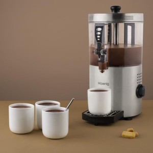 Heiße Schokolade Spender - H.Koenig - SHK800 - 3 L - 1200 W - Edelstahl