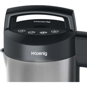 Blender chauffant - H.Koenig - MXC20 - 850 W - 1,1 L - Inox - 2 programmes de cuisson - noir