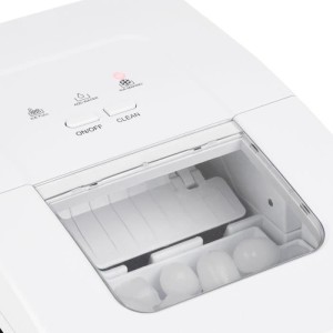 Machine a glaçons WEASY - KW12 - Jusqu'a 12 kg de glaçons par jour - 7 a 12 minutes de production - Noir