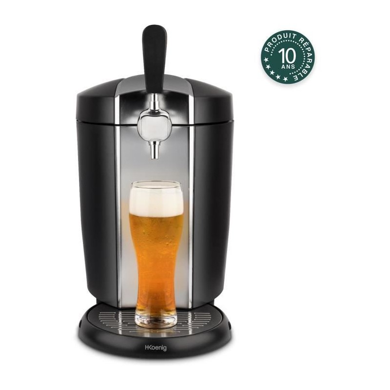 H.Koenig BW1778 - Biere Drum - Compatible FUTS (Heineken) 5 L - sta...