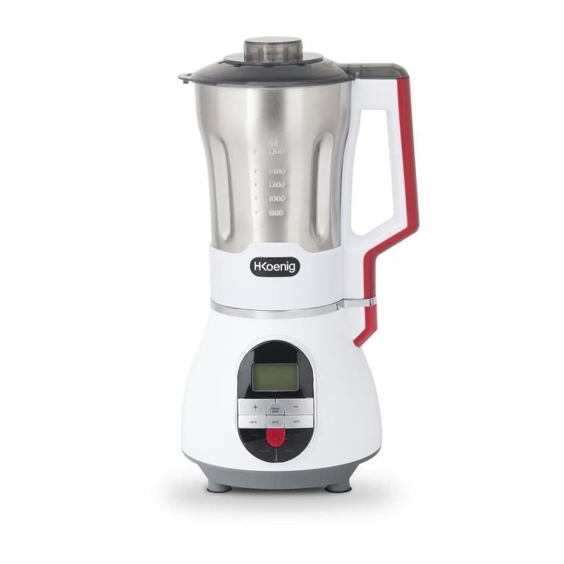 Heating blender - H.Koenig - MXC36 - 900 W - 1.4 L - Stainless steel - 3 speeds + Pulse