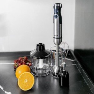 Hand blender - JOCCA - With accessories - 1200 W - Black and gray |...