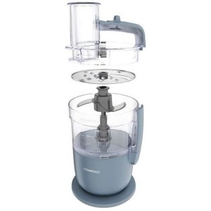 KENWOOD FDP22.000GY Multifunktionsroboter – 1 Geschwindigkeit + Impuls – 650 W – 1,3 l Schüssel + Zubehör