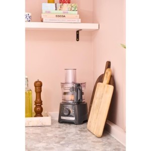 KENWOOD FDP31.020GY Multifunktionsroboter – 2 Geschwindigkeiten + Impuls – 800 W – 2,1 l Schüssel + Zubehör