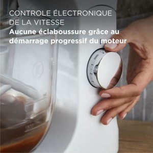 Robot pâtissier multifonction kMix KENWOOD KMX754APB - Moteur professionnel 1000W - 2 sorties pour accessoires - Bol en verre 5