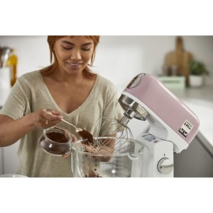 KENWOOD KMX754PP multifunction pastry robot - - 1000W professional motor - 2 accessory outlets - 5L glass bowl with