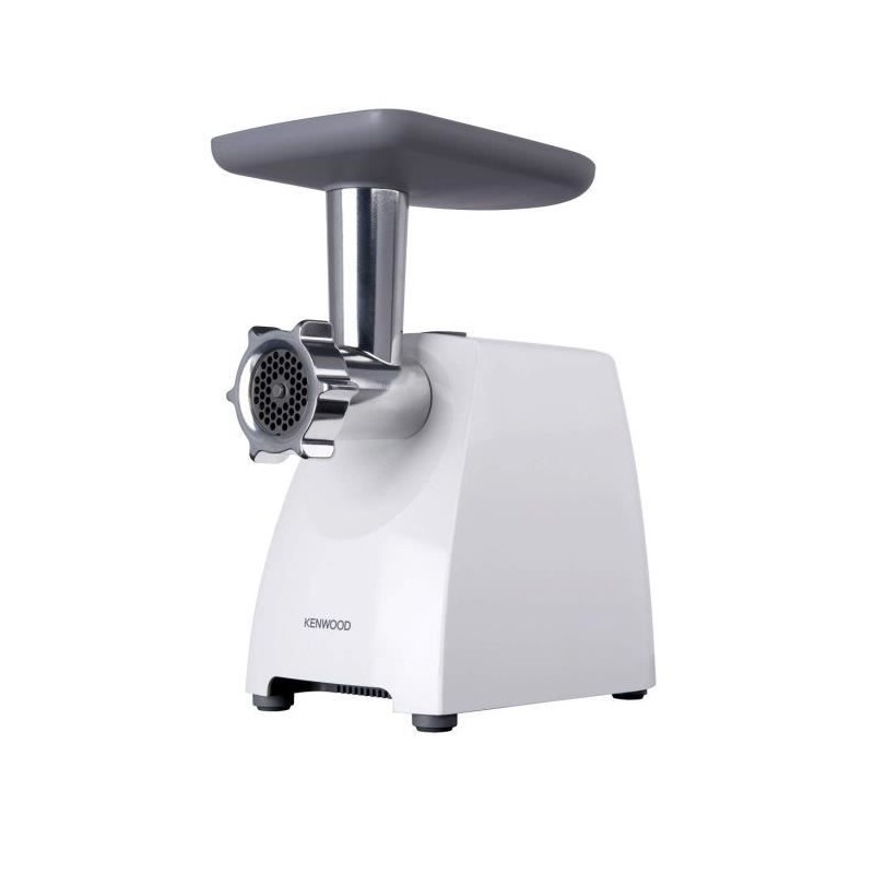 Hachoir a viande KENWOOD - MG360 - 1400 W - Acier Inoxydable - Blanc/Gris